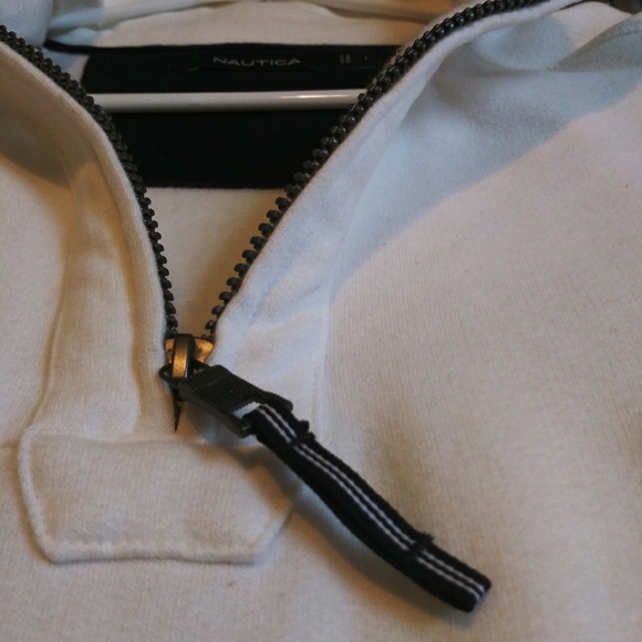 Nautica Fleece Quarter Zip Pullover - Picture 2 of 4